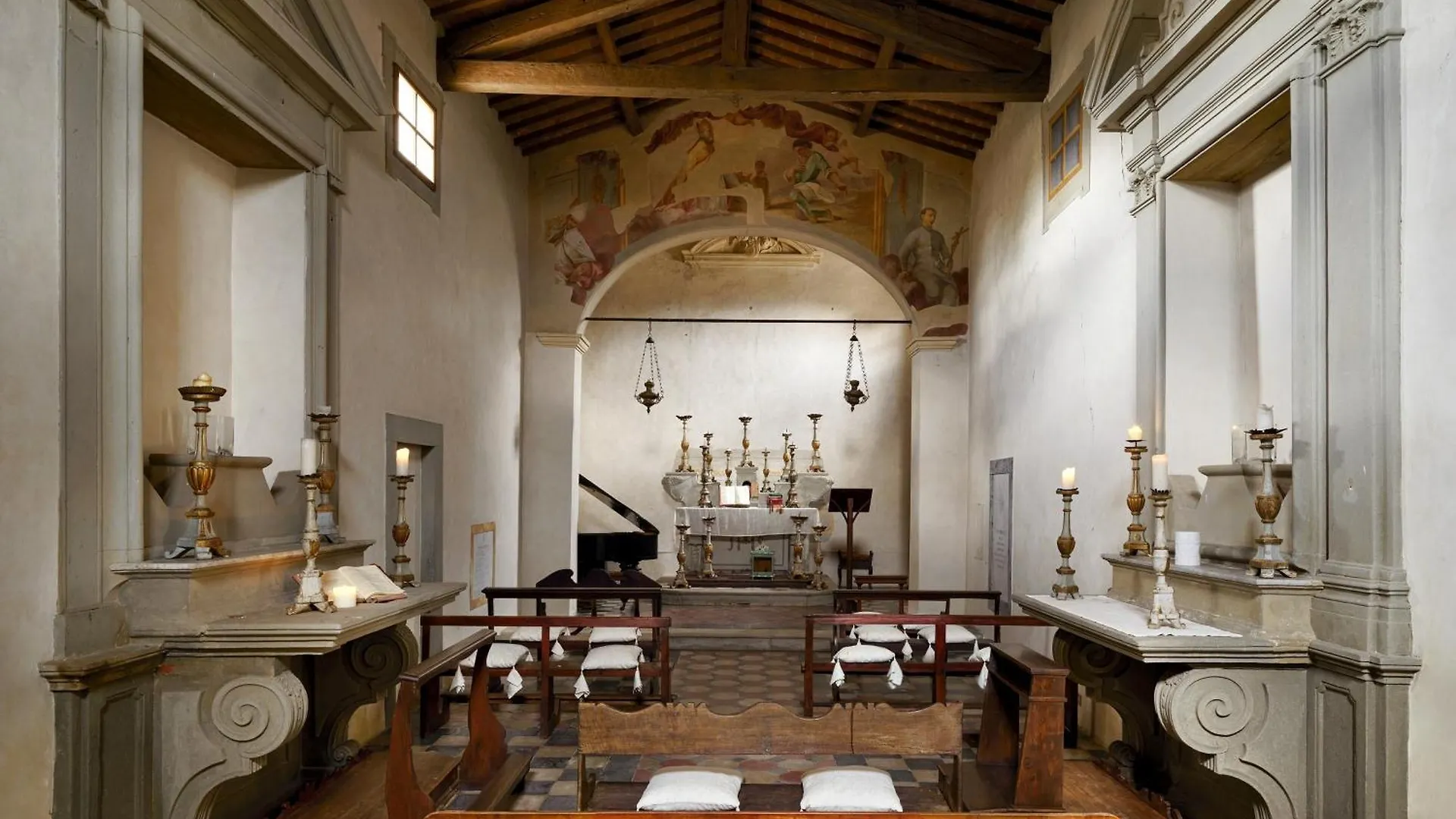 雷吉纳罗苏阿诺San Niccolo A Olmeto, Torre E Chiesa Del XIII Secolo别墅 意大利